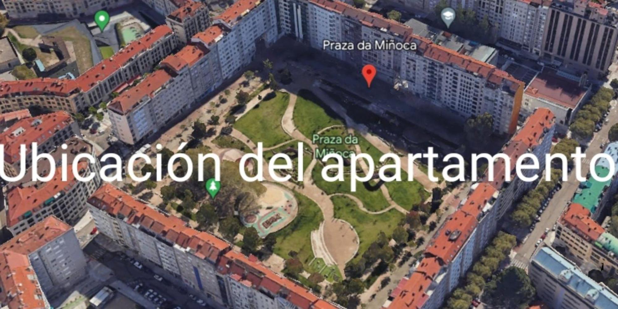 Apartament Apt 40 M2 Air Conditioning Abitacion-Salon-Cocina-Bano Radiant Heating Vigo Zewnętrze zdjęcie